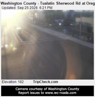 Washington County - Tualatin Sherwood Rd at Oregon St
