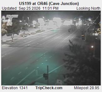 US199 at OR46 (Cave Junction)
