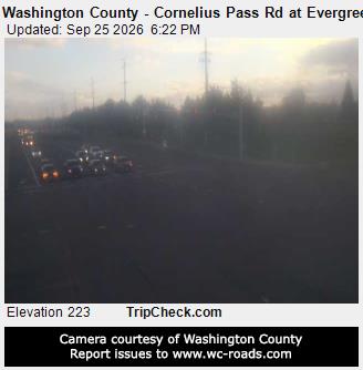 Washington County - Cornelius Pass Rd at Evergreen Pkwy