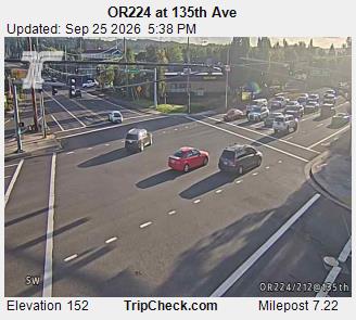 OR224 at 135th Ave
