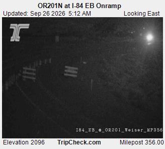 OR201N at I-84 EB Onramp
