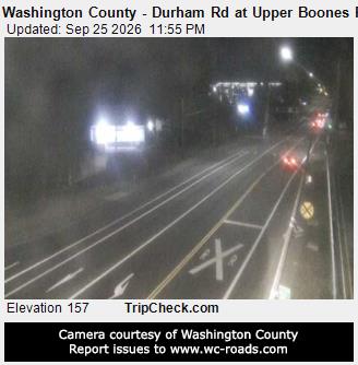 Washington County - Durham Rd at Upper Boones Ferry Rd