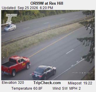 OR99W at Rex Hill