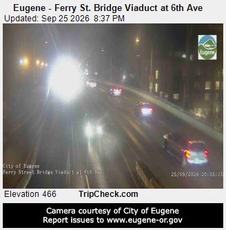 Eugene - Ferry St. Bridge Viaduct at 6th Ave