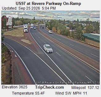 US97 at Revere Parkway On-Ramp