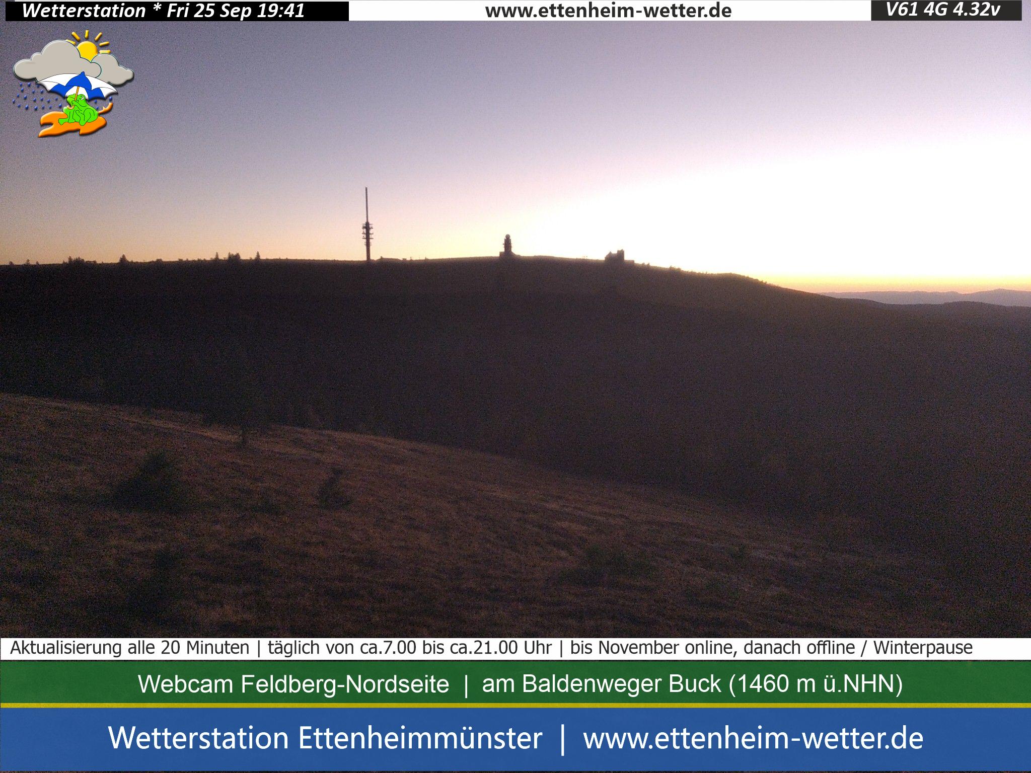 Webcam Feldberg-Nordseite