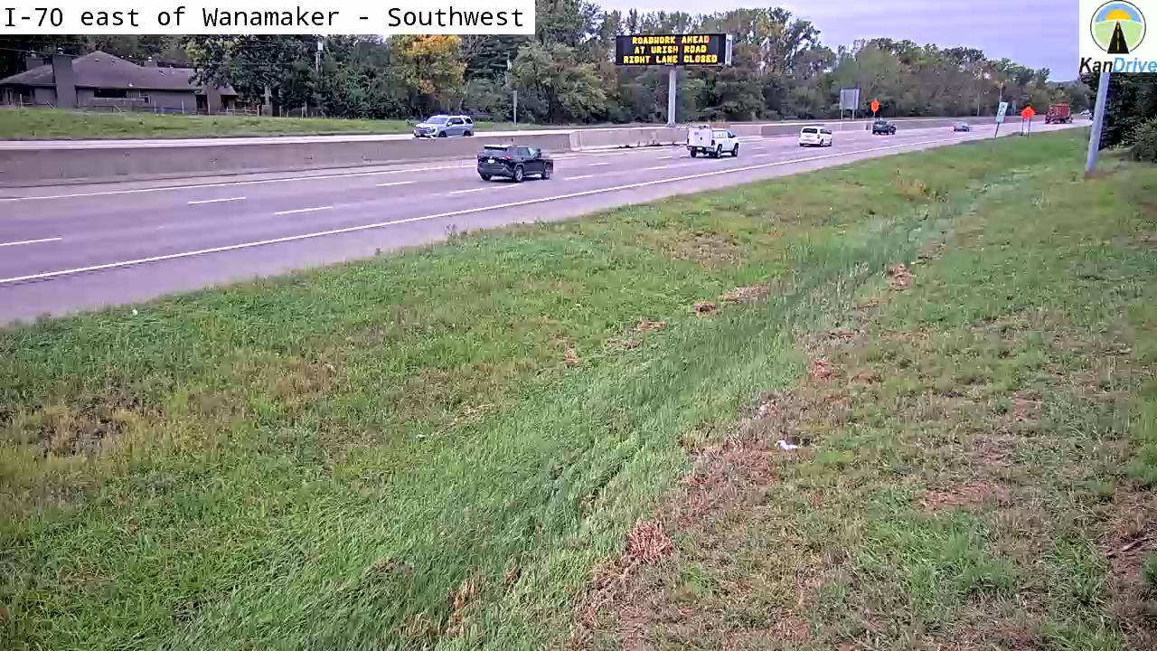 I-70 east of Wanamaker