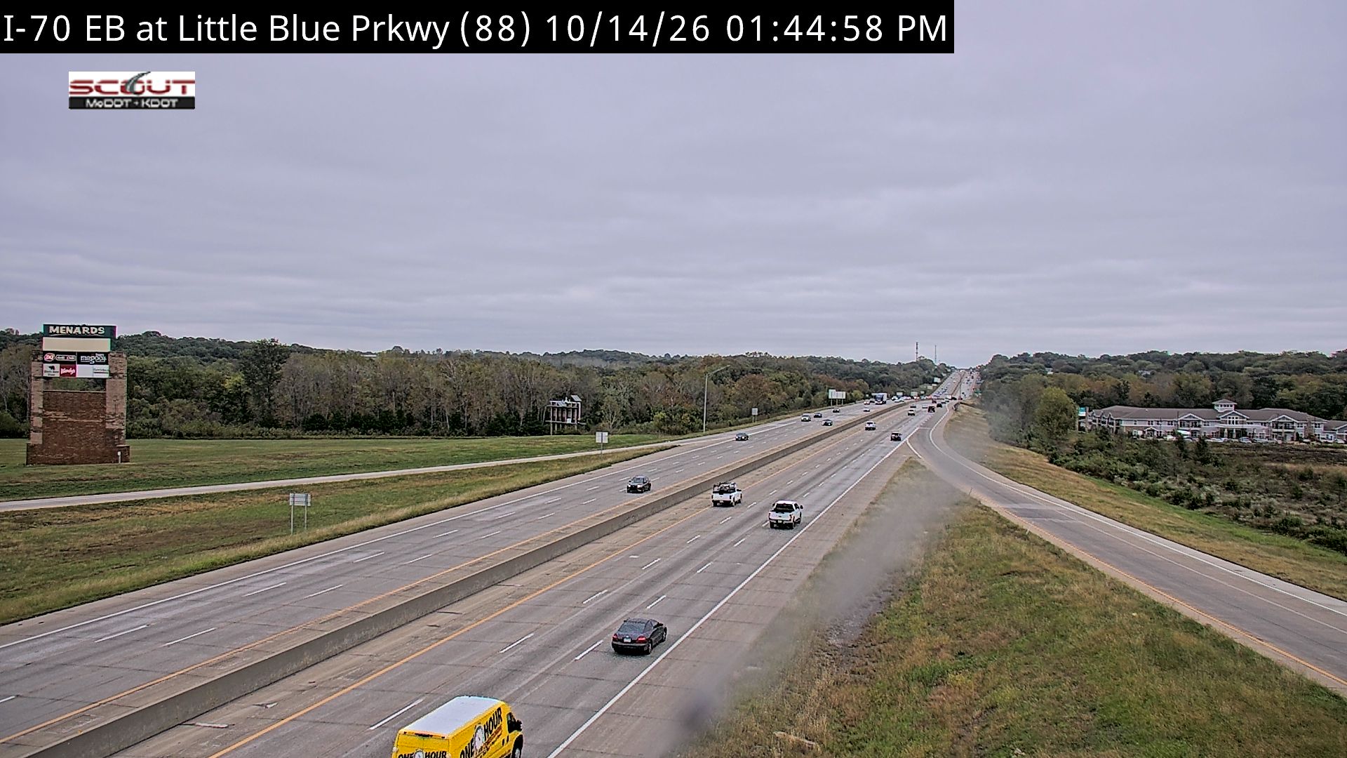 I-70 E @ LITTLE BLUE PKWY