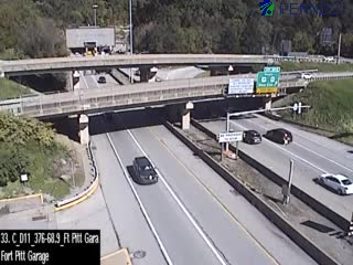 I-376 @ EXIT 69C (NORTH US 19/PA 51 WEST END)