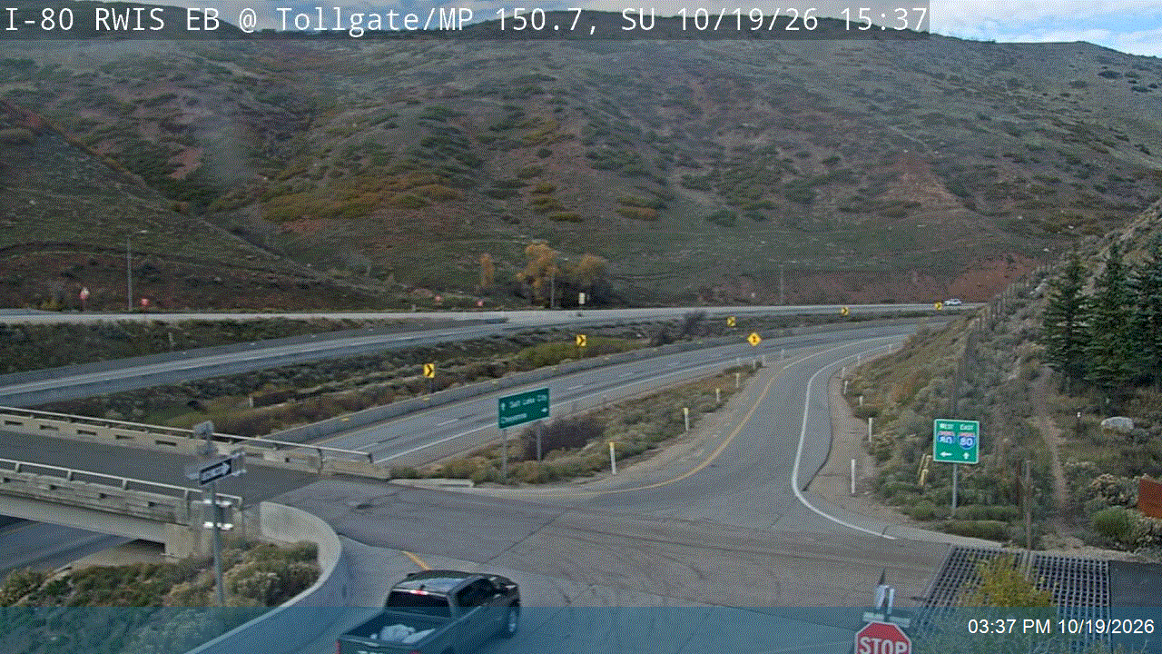 I-80 RWIS EB @ Tollgate Canyon Rd / MP 150.7, SU