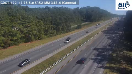 I-75 S at SR52 MM 344.1 (Catoosa)