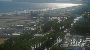 Panorama of Riccione Beach