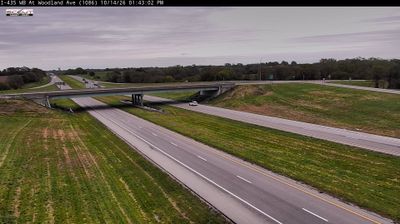 Kansas City: I-435 W @ Woodland Ave