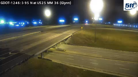 I-95 N at US25 MM 36 (Glynn)