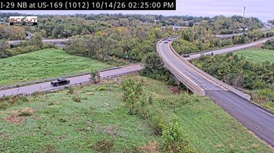 Kansas City: I-29 N @ at 169 Hwy