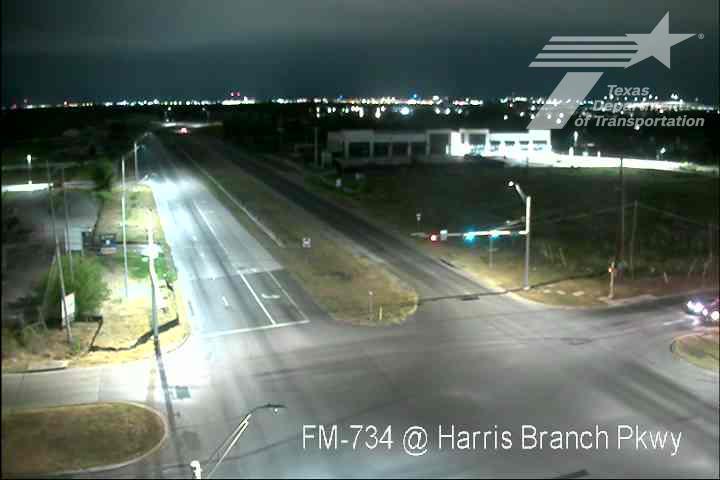 FM-734 @ Harris Branch Pkwy