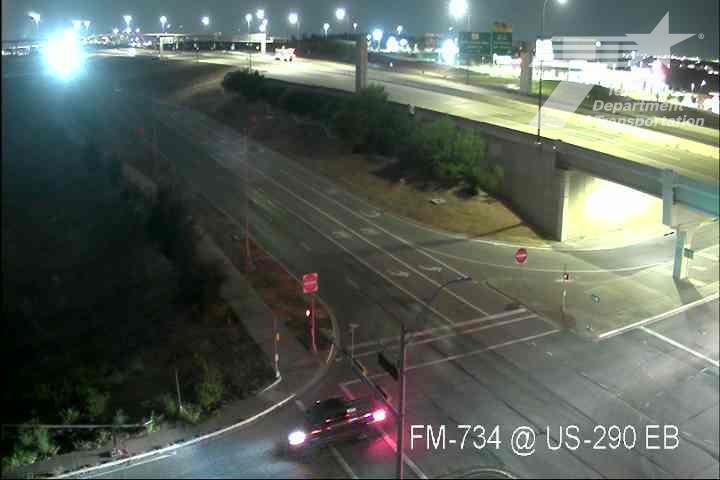 FM-734 @ US-290 EB