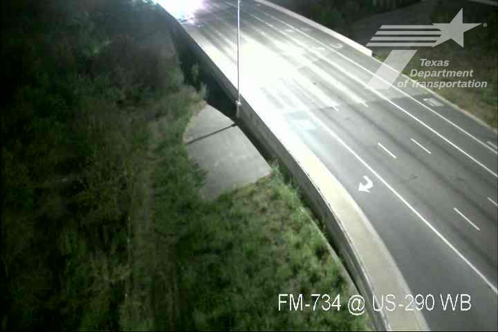 FM-734 @ US-290 WB