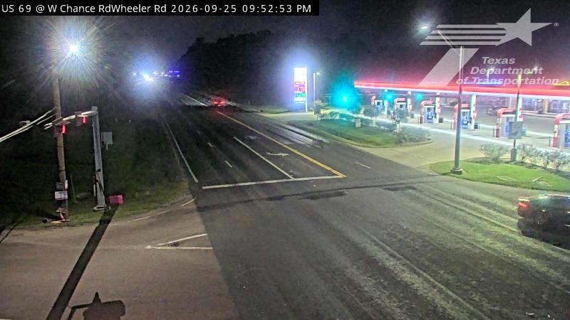 BMT - US-69 @ Wheeler - Lumberton - SB Traffic