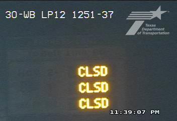 IH30 @ Loop 12 WB TRDMS Sta 1251-37