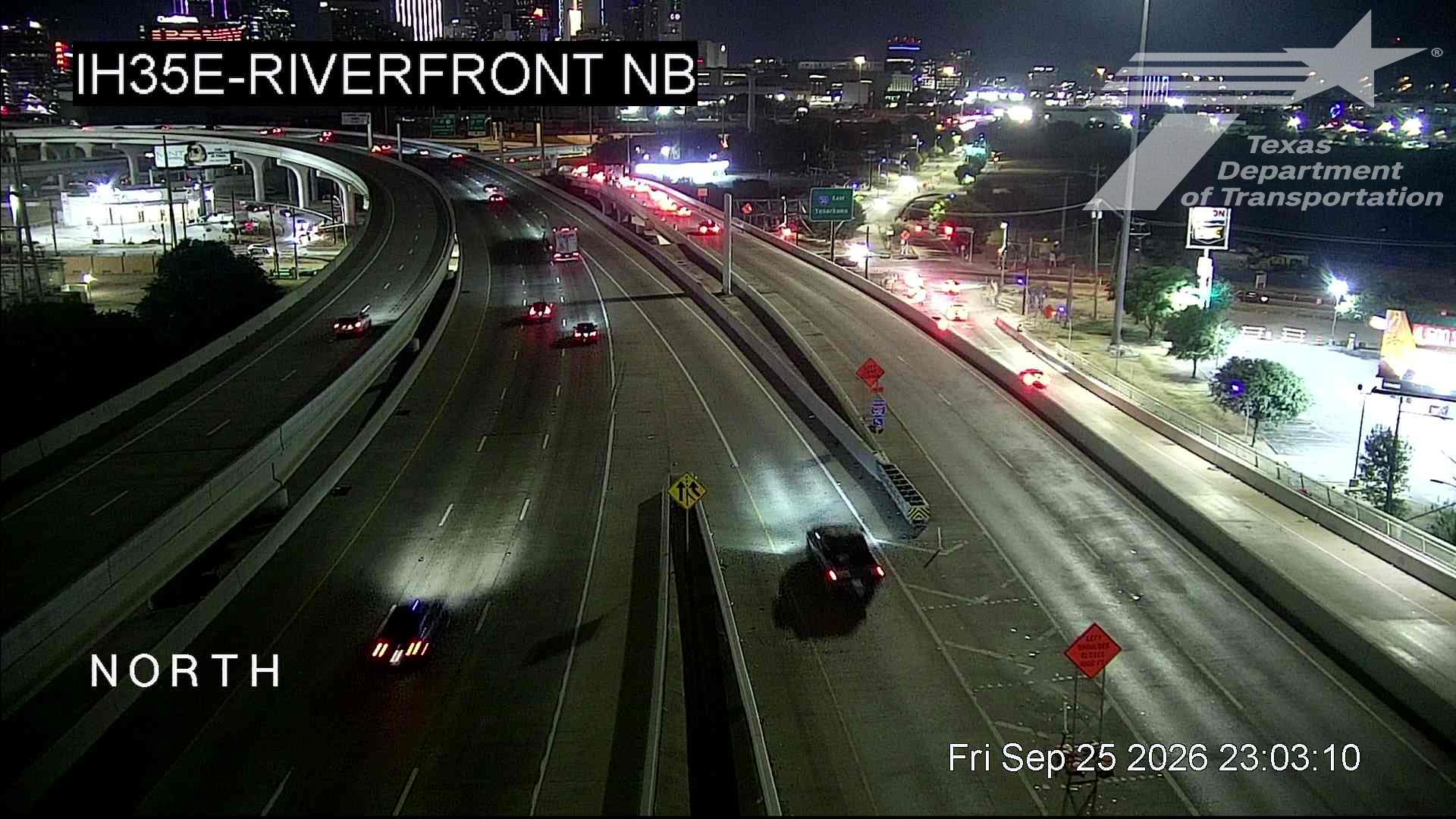 IH35E @ Riverfront NB