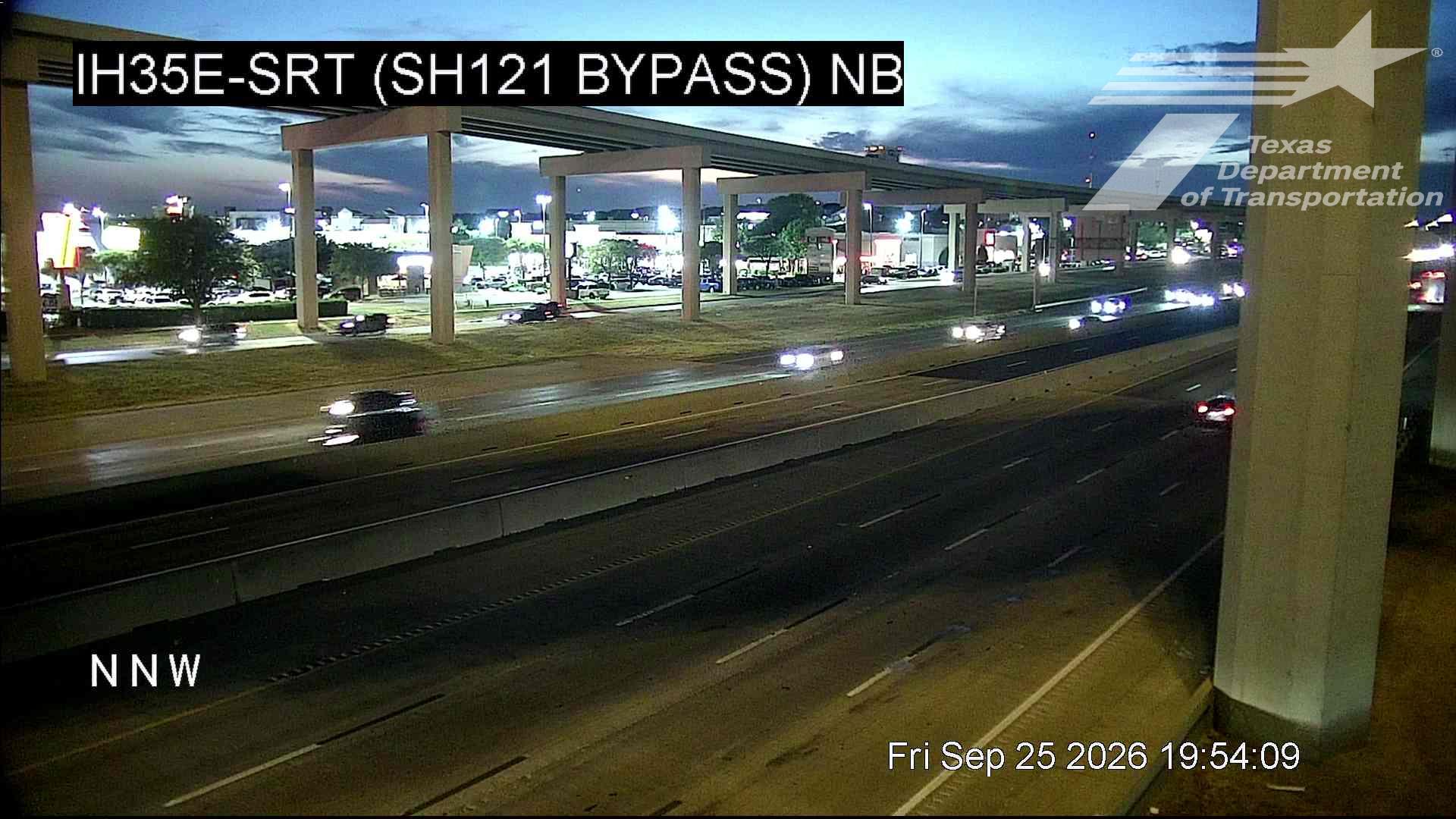 IH35E @ SRT (SH121 Bypass) NB