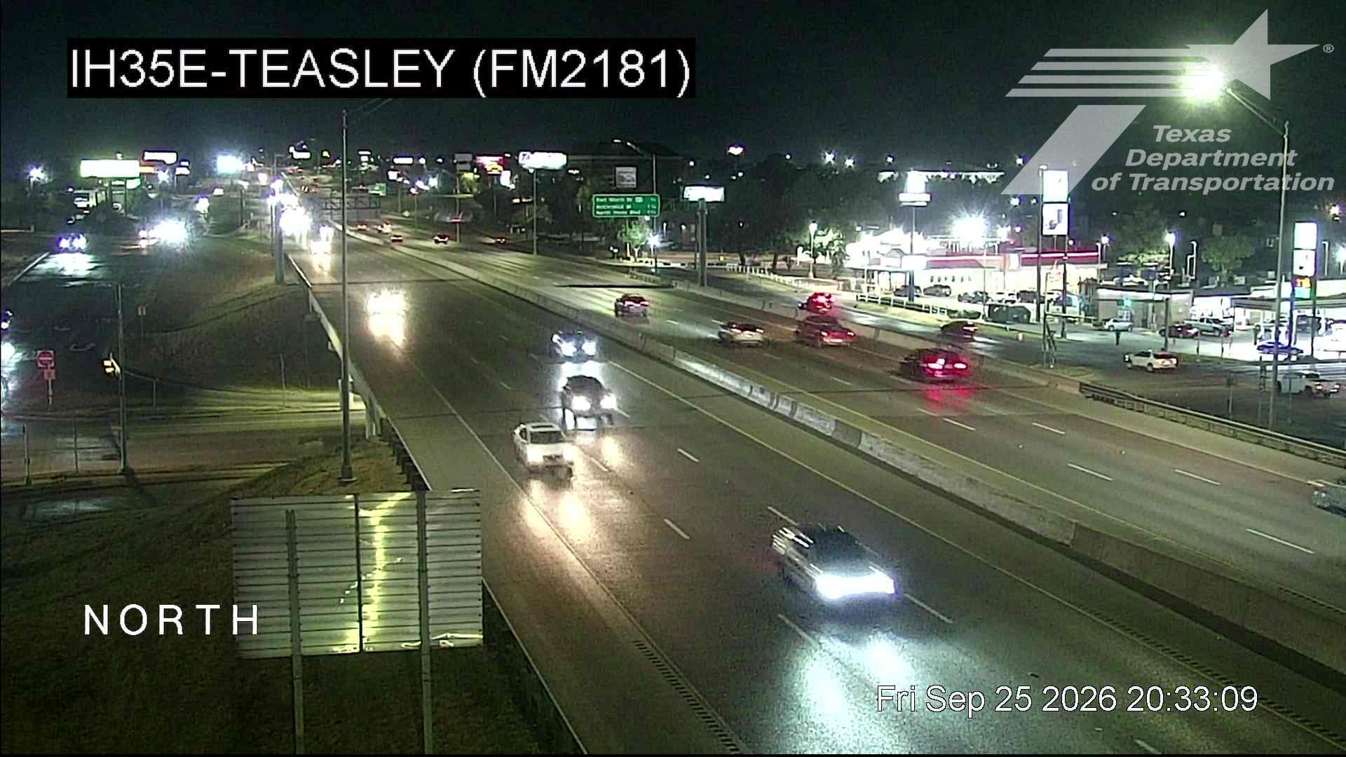 IH35E @ Teasley (FM2181)