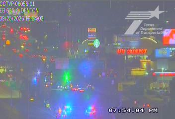 LBJ Express IH635 @ Denton Dr EB