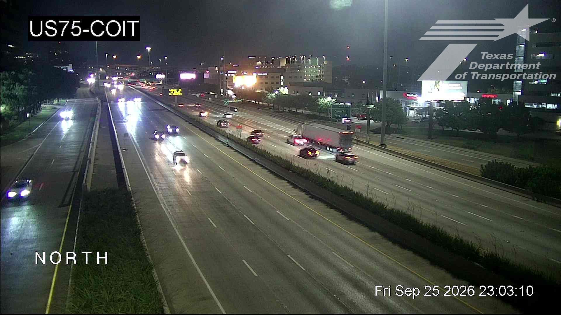 US75 @ Coit