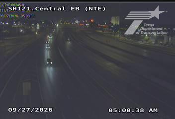 SH121 @ Central EB (NTE)