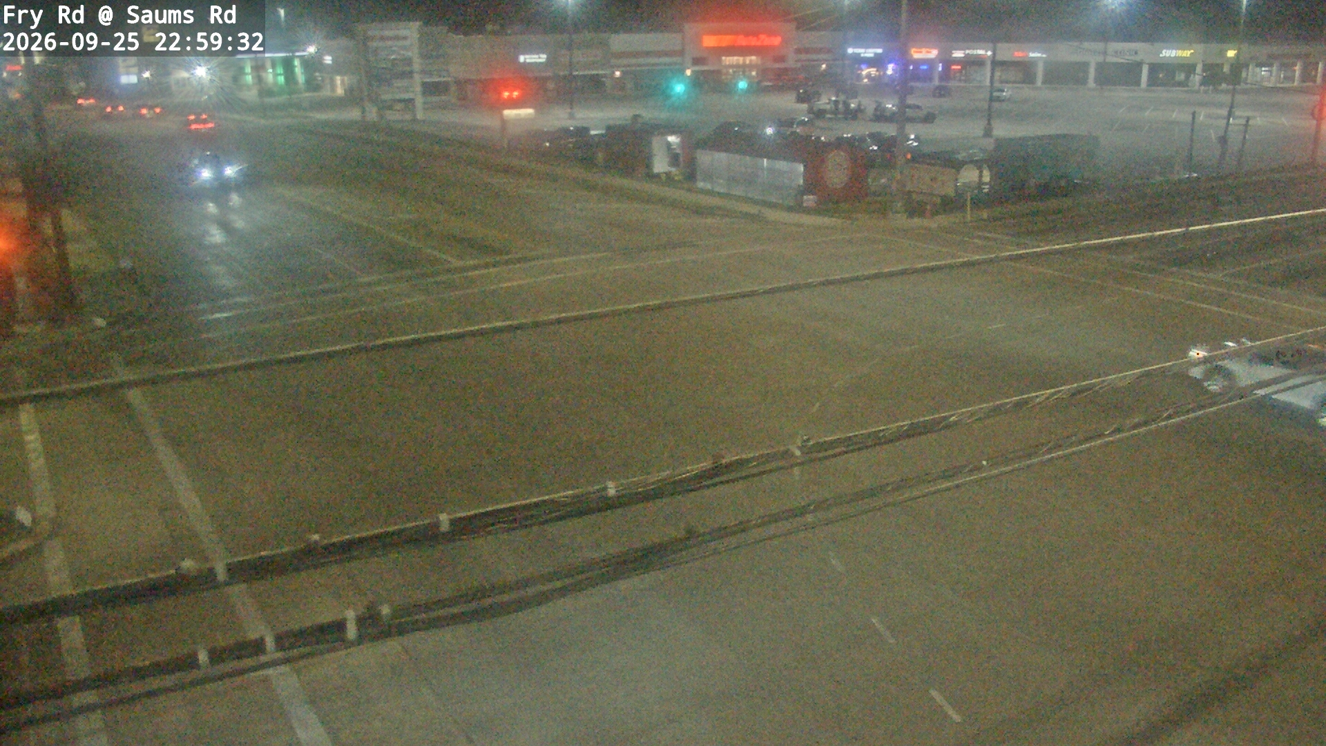 Fry Rd @ Saums