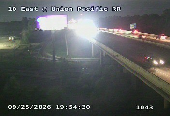 IH-10 East @ Union Pacific Railroad