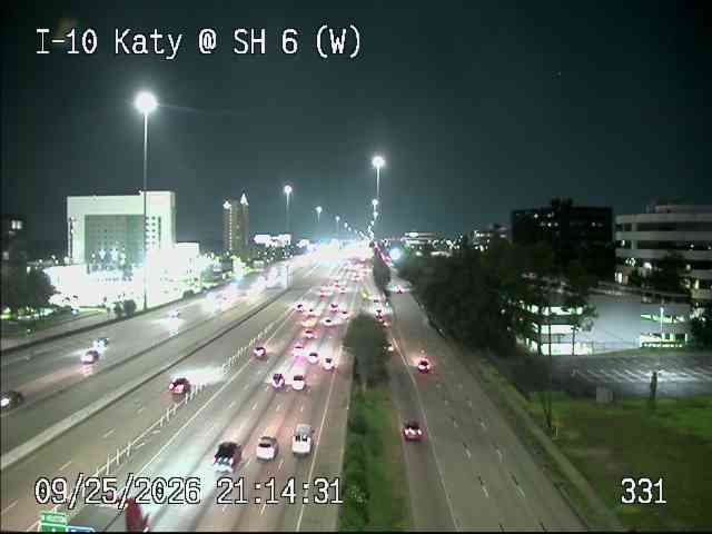 IH-10 Katy @ SH 6 (W)