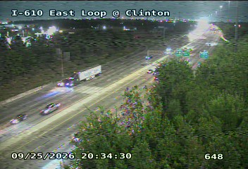 IH-610 East Loop @ Clinton