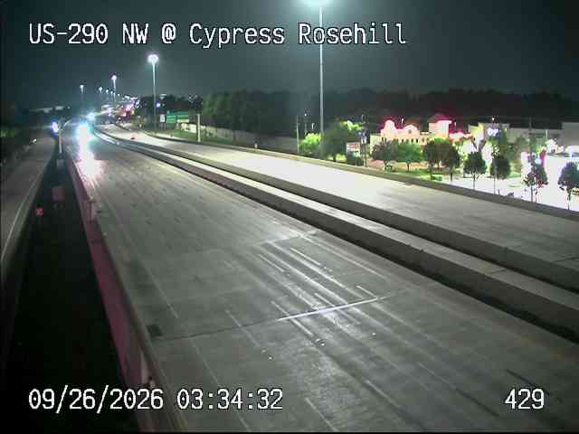 US-290 Northwest @ Cypress Rosehill