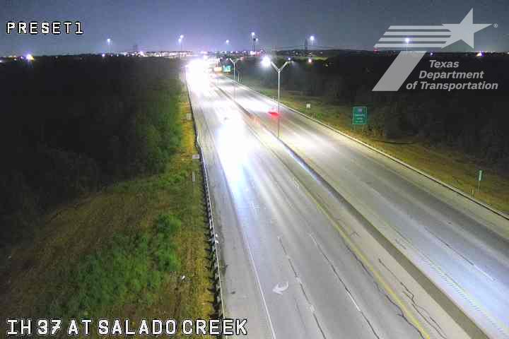 IH 37 at Salado Creek