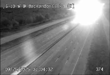 IH-10 West @ Beckendorff Rd. (E)