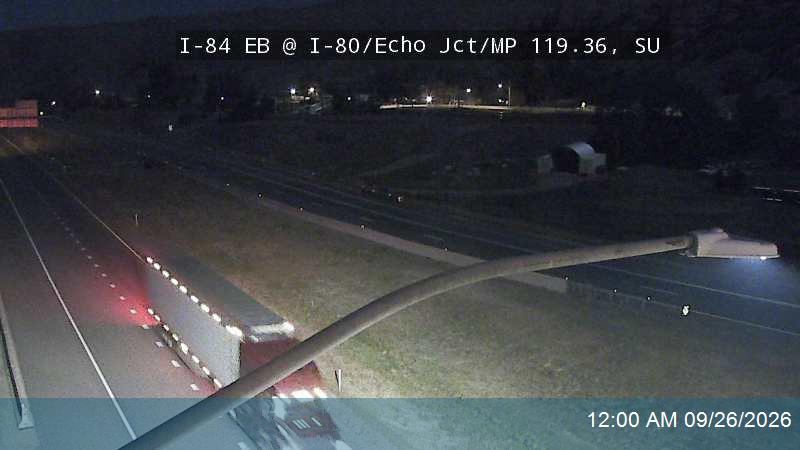 I-84 EB @ I-80 / Echo Jct / MP 119.36, SU (Local)
