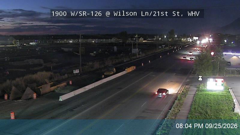1900 W / SR-126 @ Wilson Ln / 21st St / SR-104, WHV