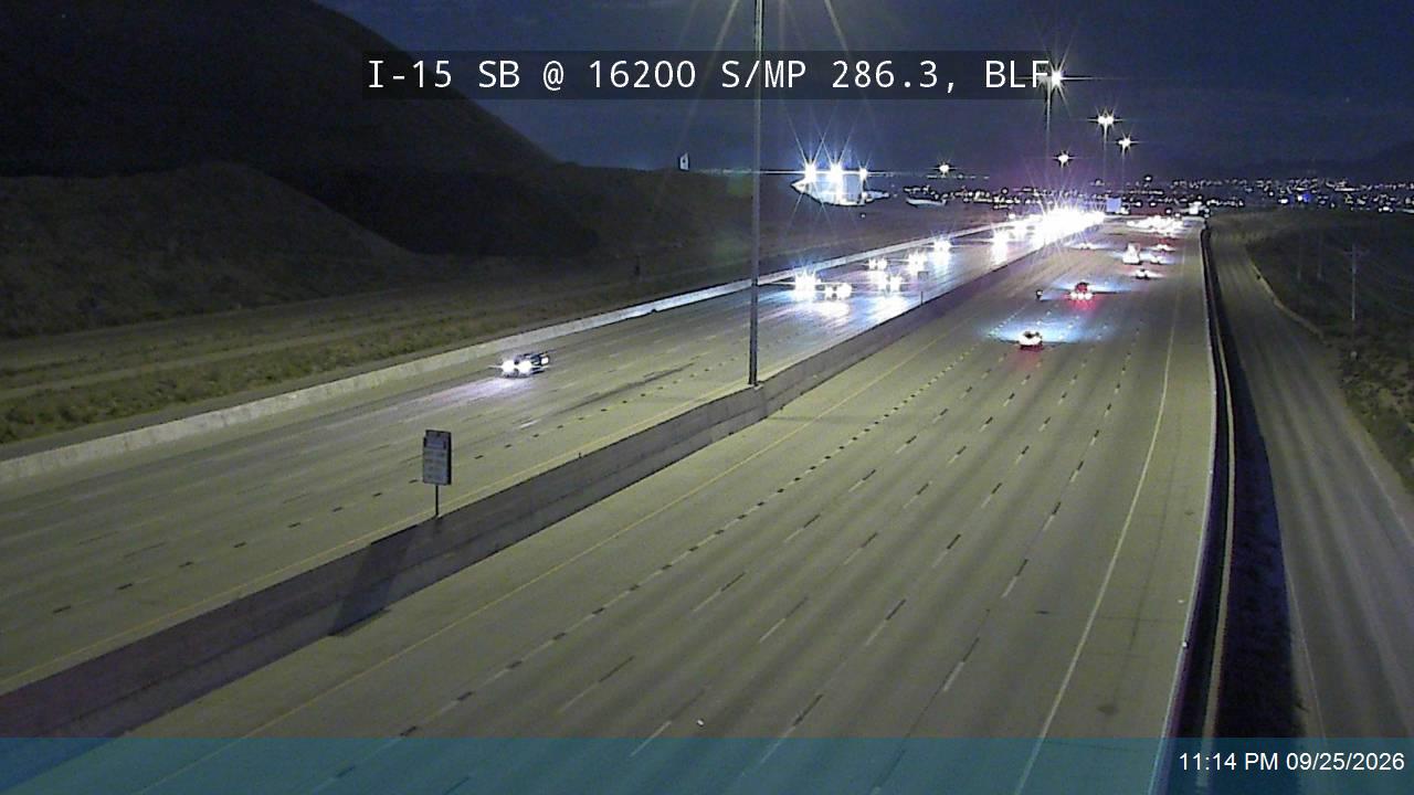 I-15 SB @ 16200 S / MP 286.3, BLF