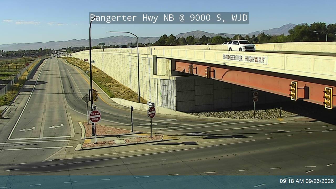 Bangerter Hwy / SR-154 NB @ 9000 S / SR-209, WJD