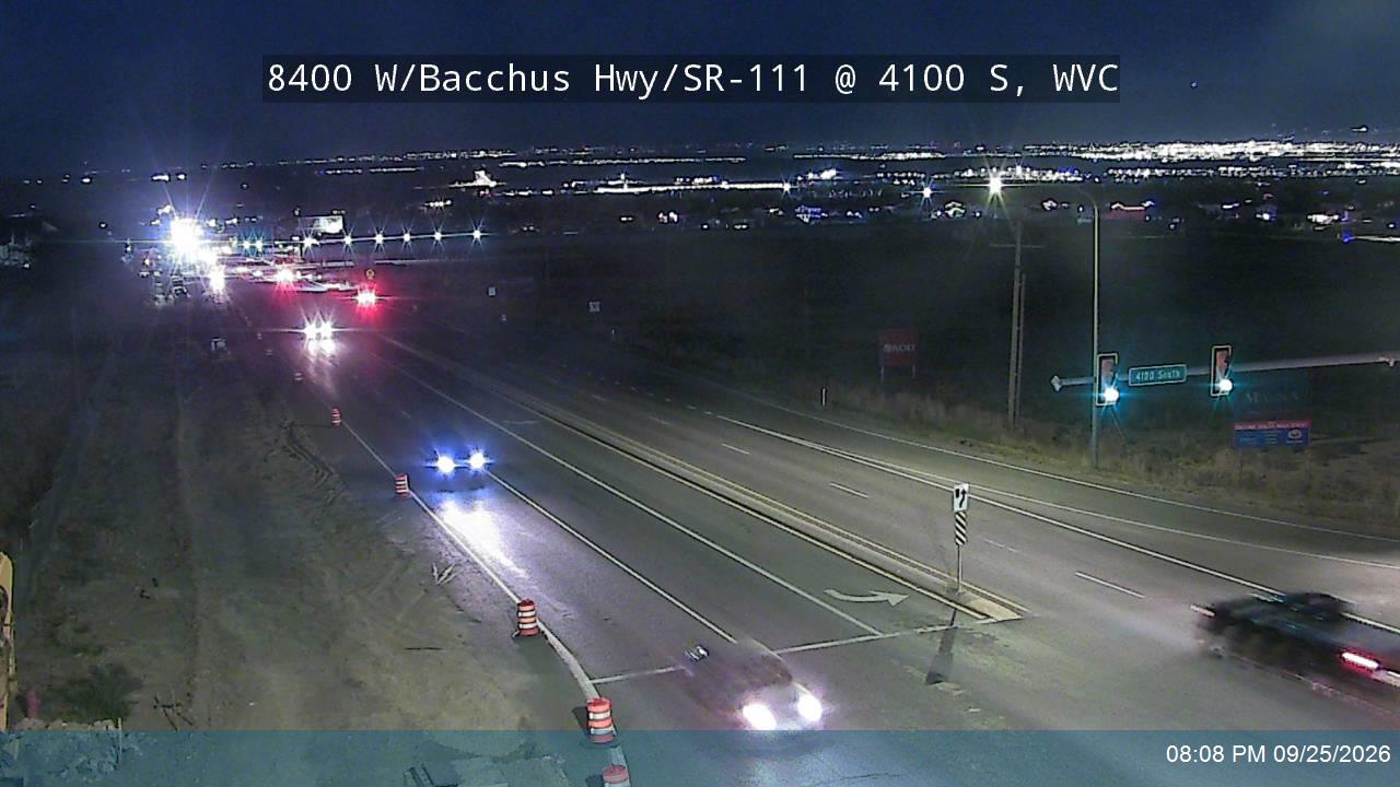 8400 W / Bacchus Hwy / SR-111 @ 4100 S, WVC
