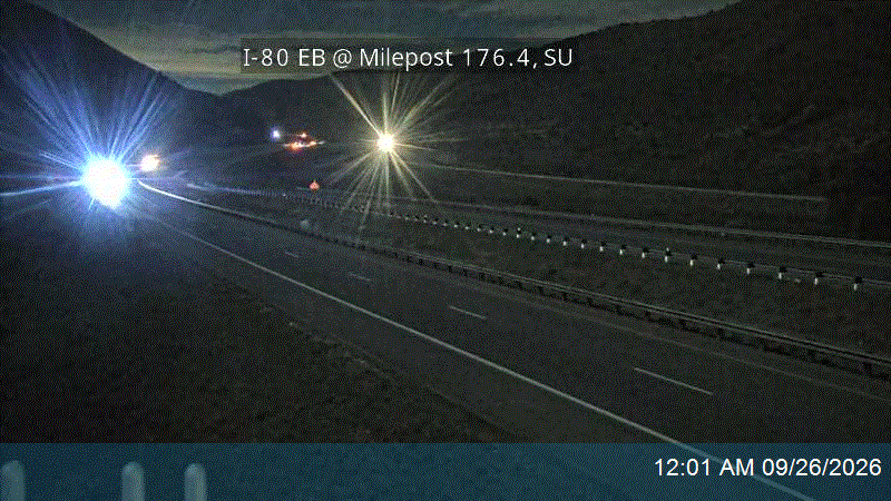 I-80 EB @ Milepost 176.4, SU