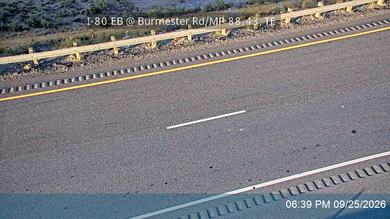 I-80 EB @ Burmester Rd / MP 88.43, TE