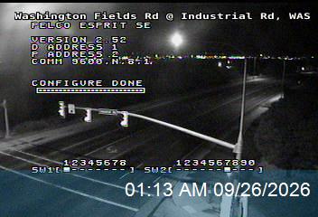 Washington Fields Rd @ Industrial Rd, WAS