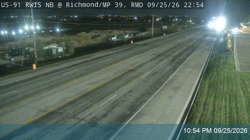 200 W / US-91 RWIS NB @ 700 S / MP 39.05, RMD