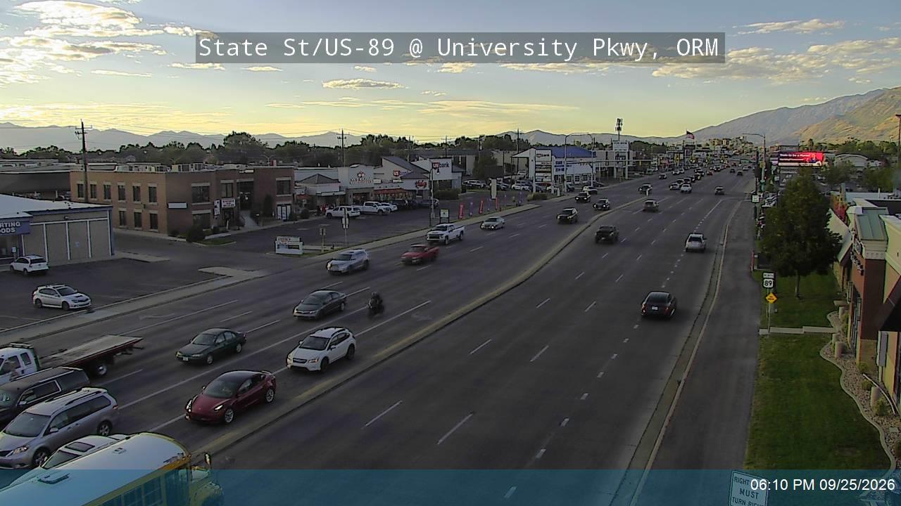 State St / US-89 @ University Pkwy / SR-265, ORM