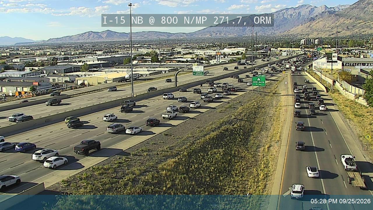 I-15 NB @ 800 N / SR-52 / MP 271.7, ORM
