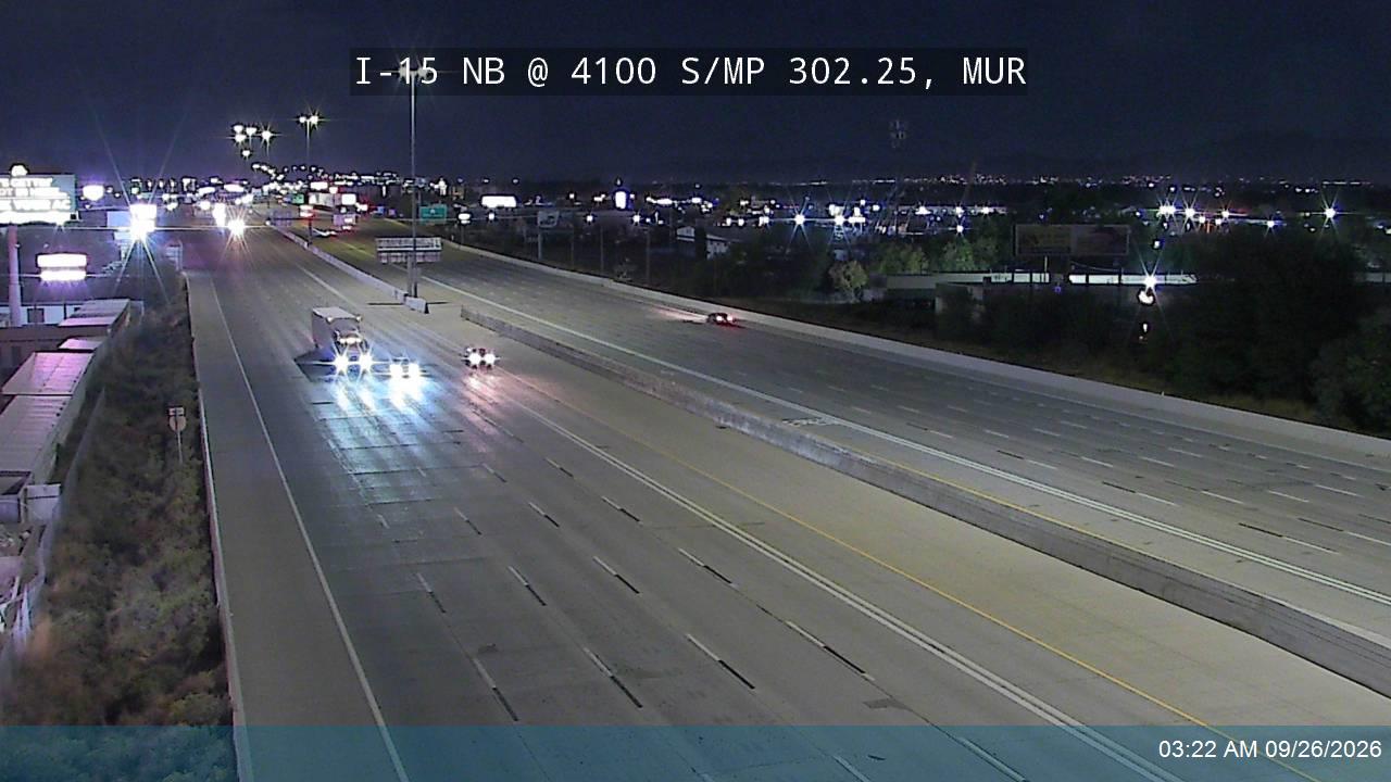 I-15 NB @ 4100 S / MP 302.25, MUR