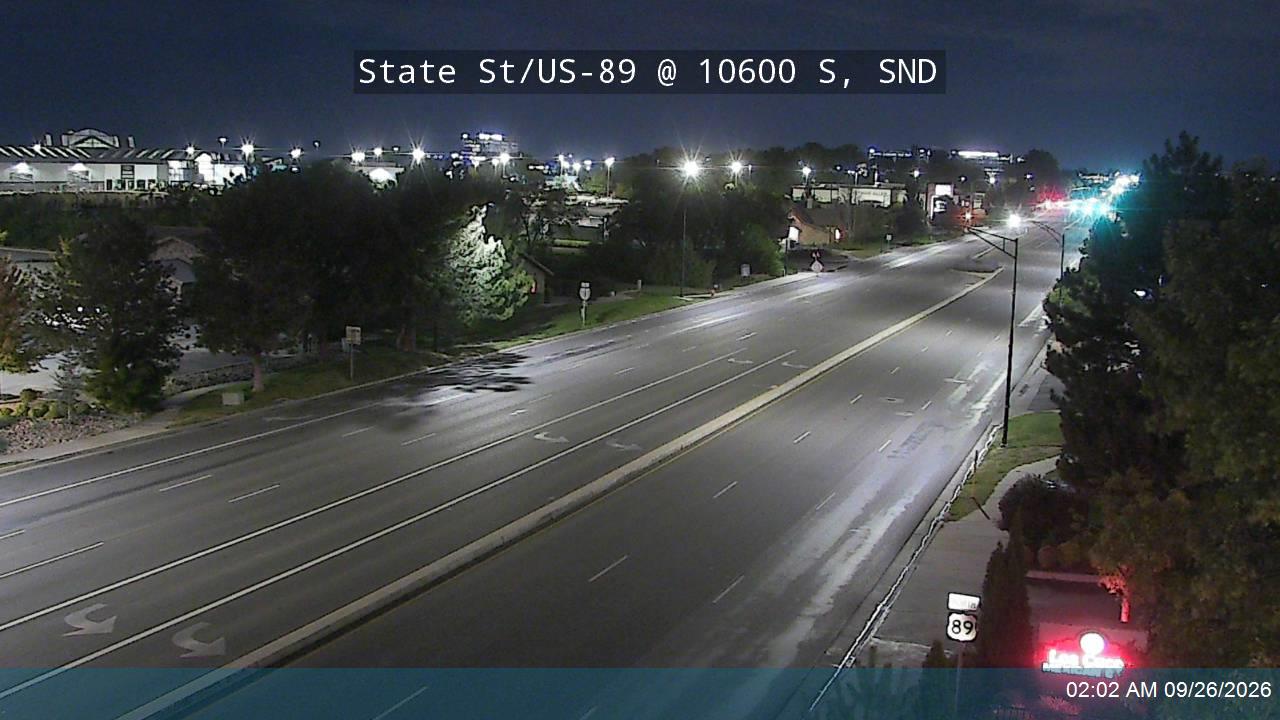 State St / US-89 @ 10600 S, SND